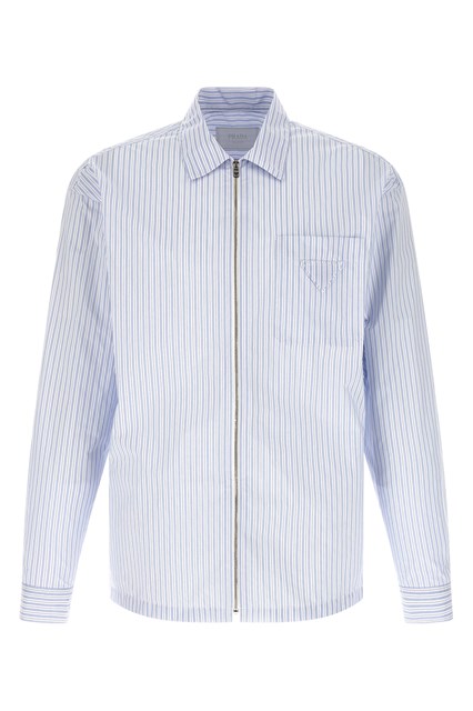 Camicia riga tec - Azzurro