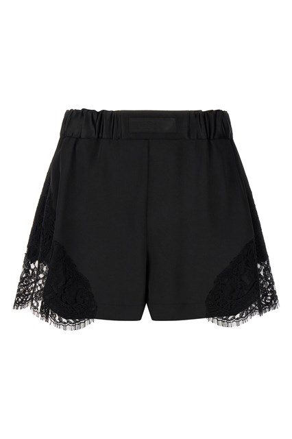 Short inserti pizzo - Nero (38 IT)