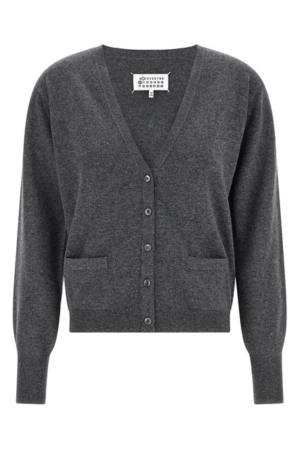 Cardigan 'Four Stitches' - Grigio