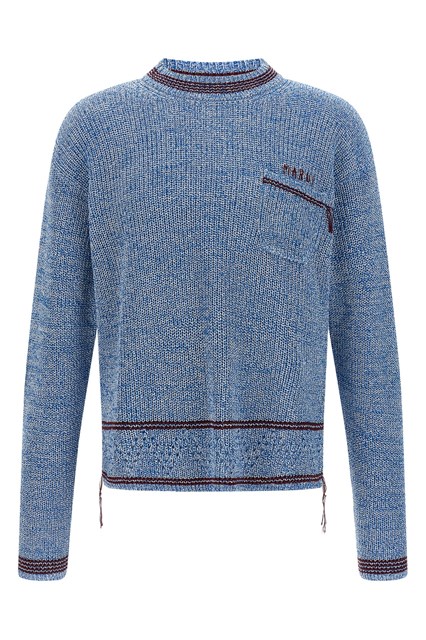 Maglione 'Marni Mending' - Azzurro (48 IT)
