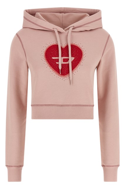 Felpa con cappuccio 'F-Slimmy-Hood-S5' - Rosa