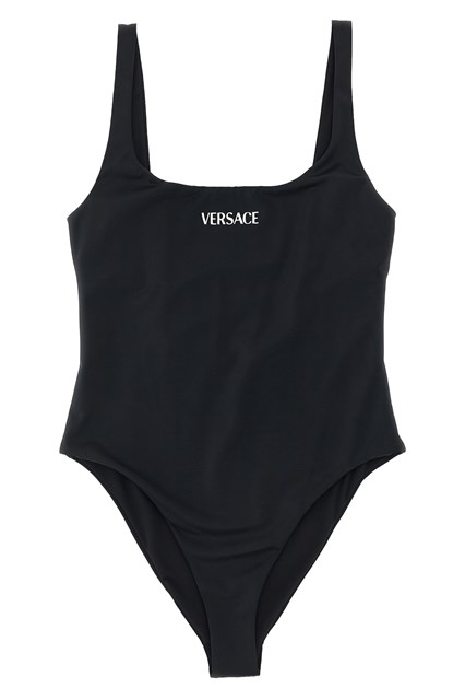 Costume intero 'Versace Logo' - Nero (1)