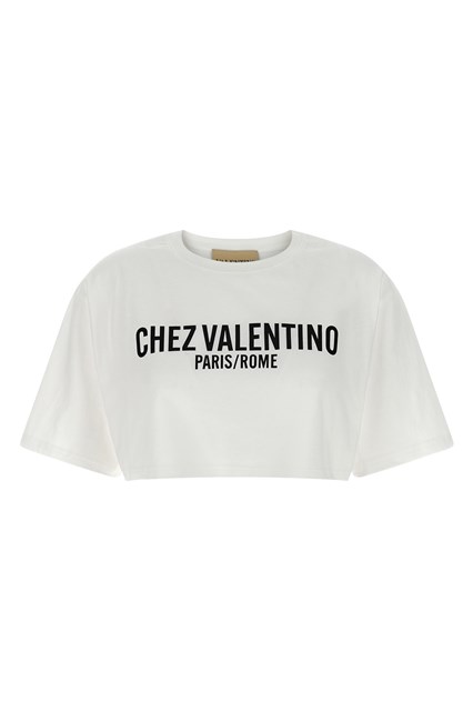 T-shirt Valentino Garavani 'Chez Valentino' - Bianco (XS)