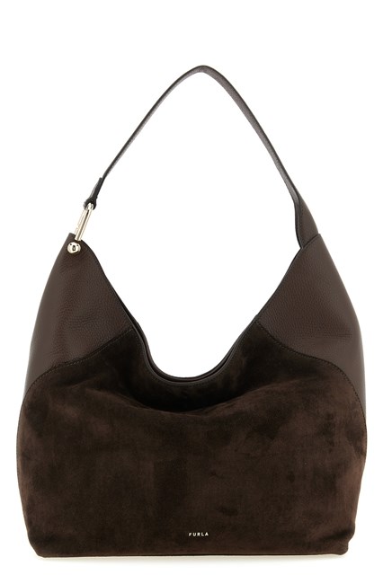 Borsa a spalla 'Furla Lara' grande - Marrone