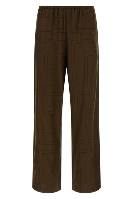 Pantalone 'Toteme' - Marrone (32 FR)