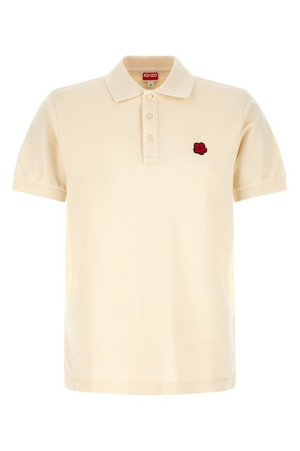 Polo 'Boke Flower' - Beige (S)