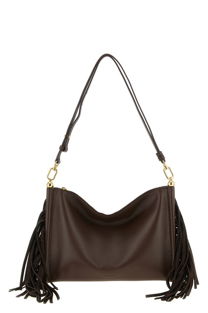 Borsa a spalla 'Furla Sfera Soft' mini - Marrone