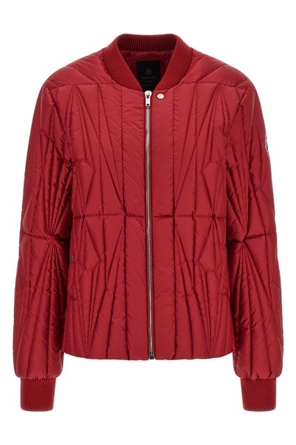 Piumino 'Geocamo Flight' Moncler + Rick Owens - Rosso