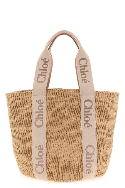 Shopping 'Woody' grande - Rosa (U)