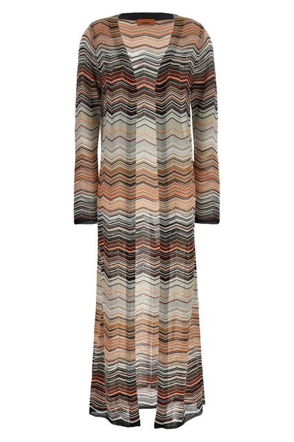 Cardigan chevron lamé - Multicolor (40 IT)