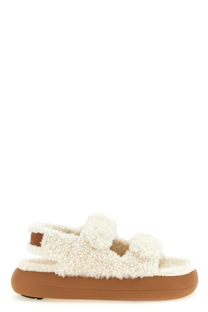 Sandalo shearling