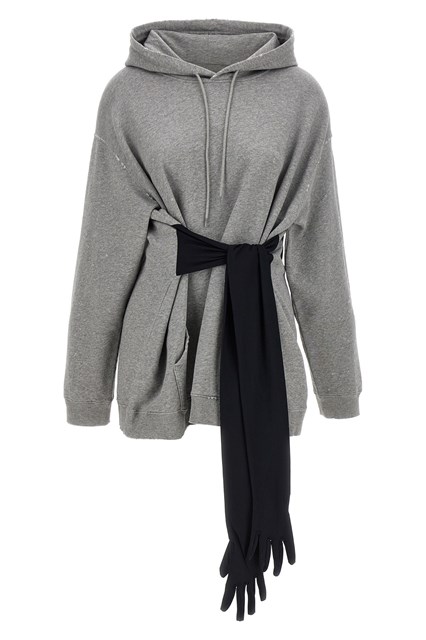 Abito felpa con cappuccio e guanti