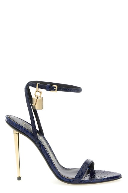 Sandalo lucchetto - Blu (36)