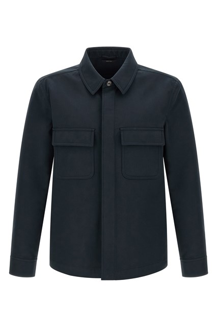 Overshirt twill - Blu (50 IT)