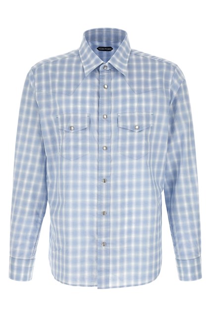 Camicia 'Western' - Azzurro (40 cm)