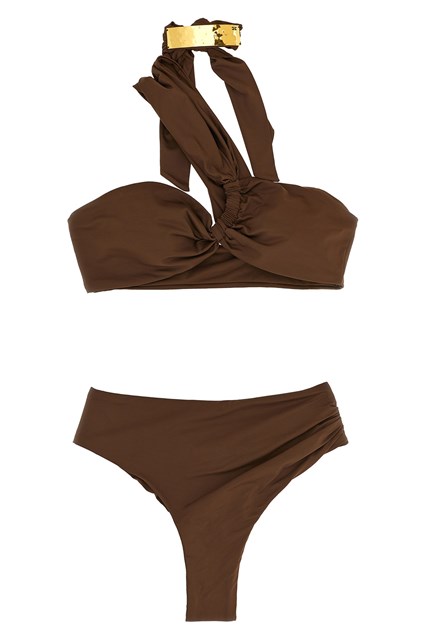 Bikini gioiello - Marrone (44 IT)