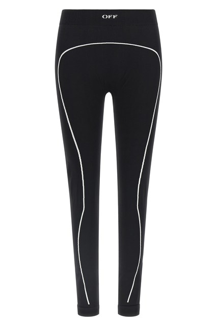 Leggings linea 'Off Active' - Bianco/Nero (XS-S)