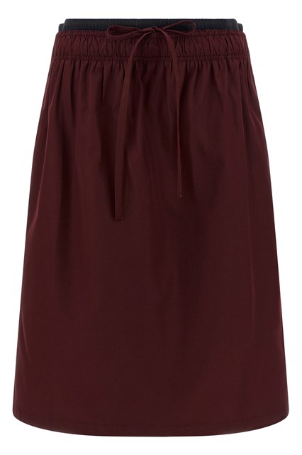 Gonna elastico double layer