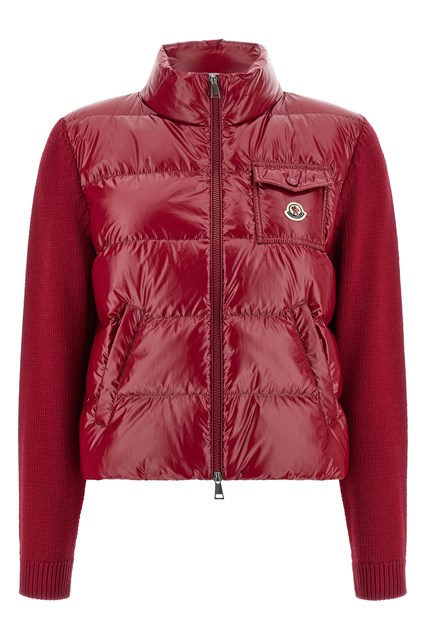 Cardigan imbottito - Rosso (XS)