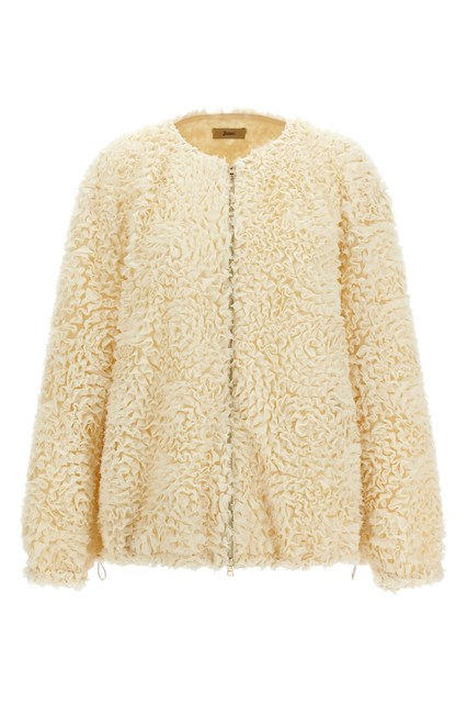 Giacca mini volant - Bianco (38 IT)