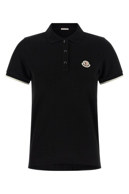 Polo patch logo - Nero (XS)