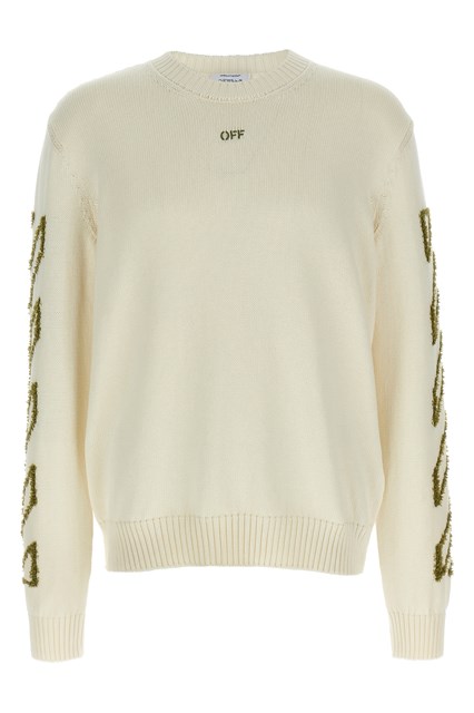 Maglione 'Diag Outline' - Beige (XL)