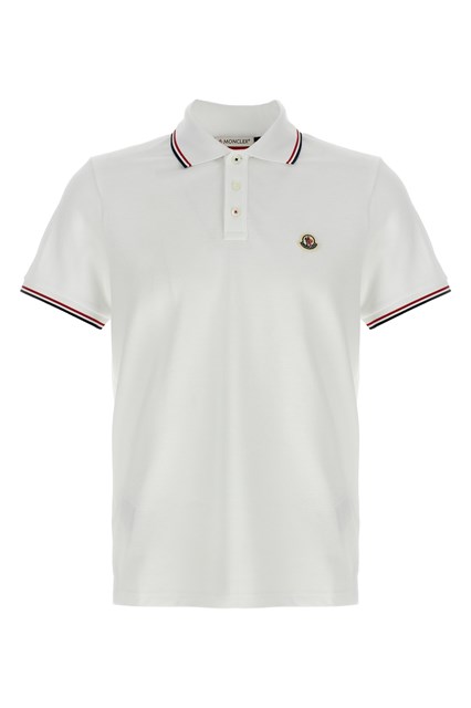 Polo dettagli tricolore - Bianco (S)