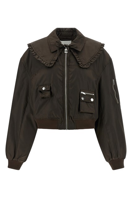 Bomber 'Duchesse Nylon' - Marrone (40 EU)