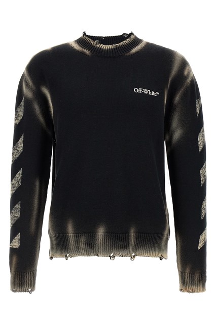 Maglione 'Diag Arr Corrosion' - Nero