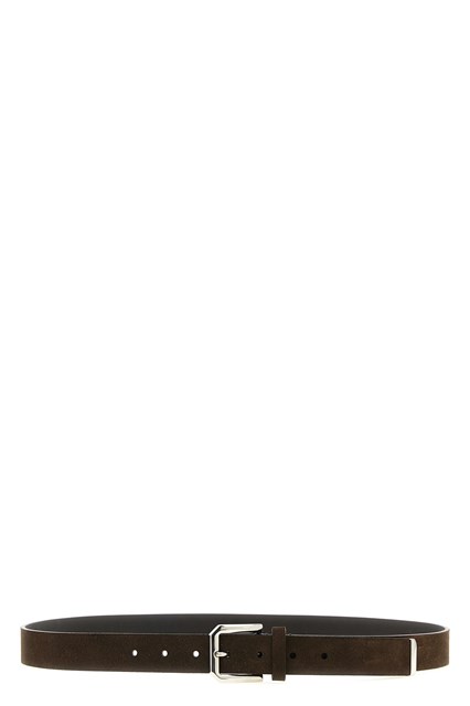 Cintura cuoio rovesciato