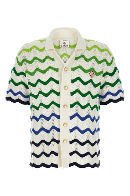 Camicia 'Gradient Wave'