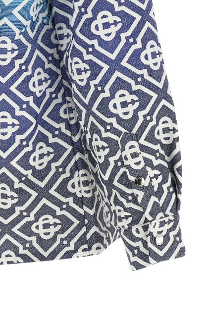Casablanca Shacket 'monogram gradient jacquard' su julian-fashion.com ...