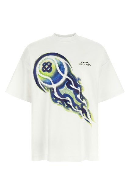 T-shirt 'Flaming Tennis Ball'