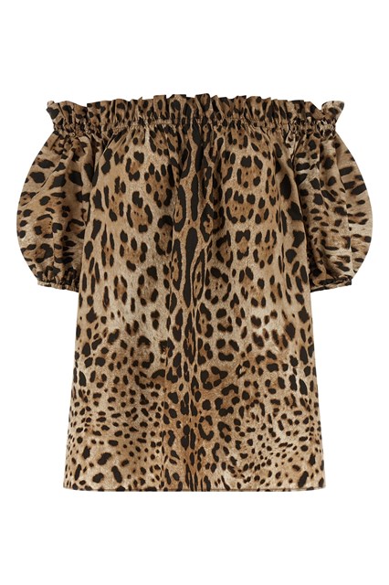 Top cotone animalier