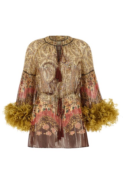 Valentino Garavani 'Voyage Imaginaire Paisley' top