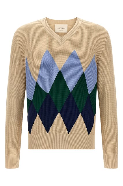 Maglione motivo Argyle