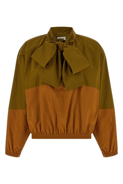 Giacca a vento color-block