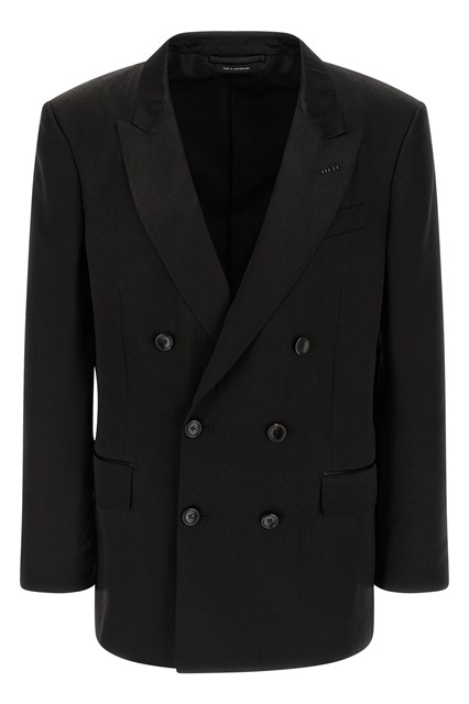 Blazer pois tono su tono