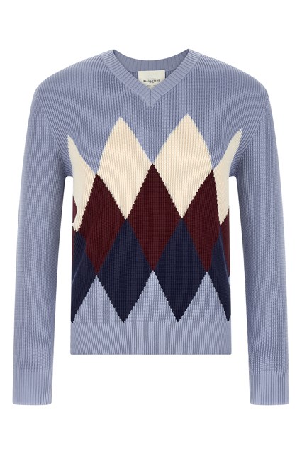 Maglione motivo Argyle