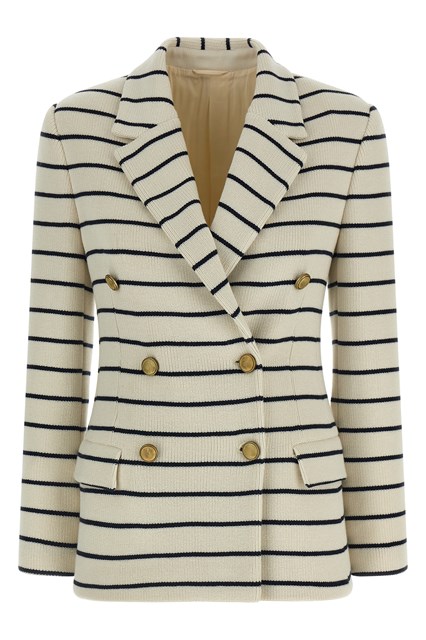 Blazer maglia righe