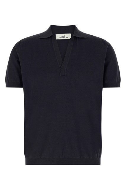 Polo colletto aperto