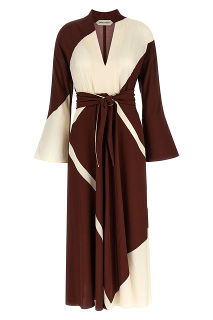 Abito stampa piazzata