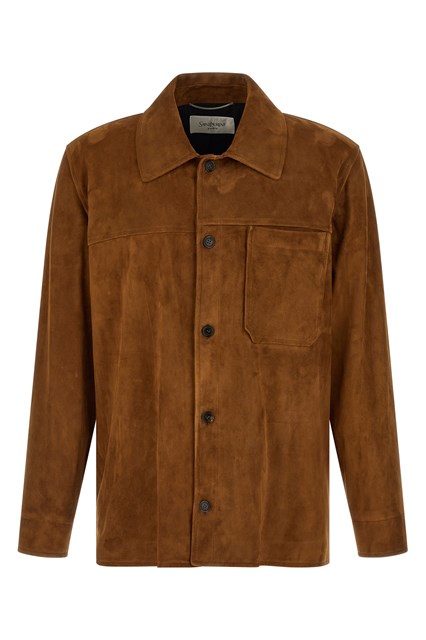 Overshirt suede