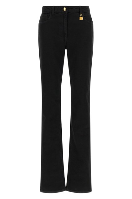 Jewel padlock jeans