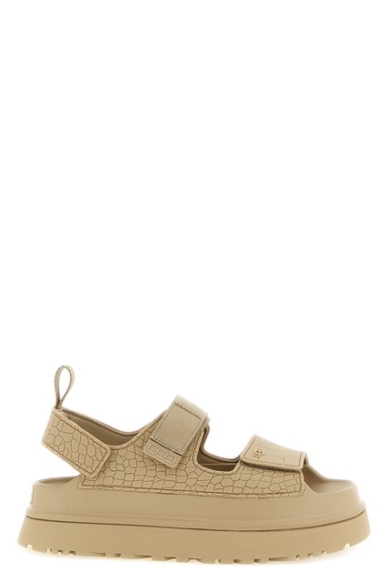 Sandalo 'GoldenGlow Embossed'