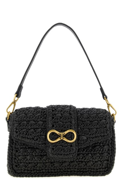 Borsa a tracolla in rafia