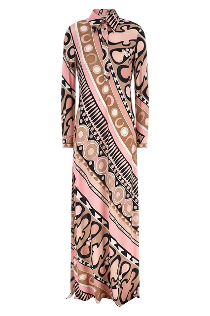 Abito chemisier stampa 'Soleil'