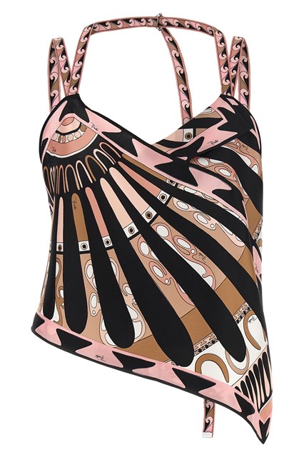 Top foulard 'Soleil'