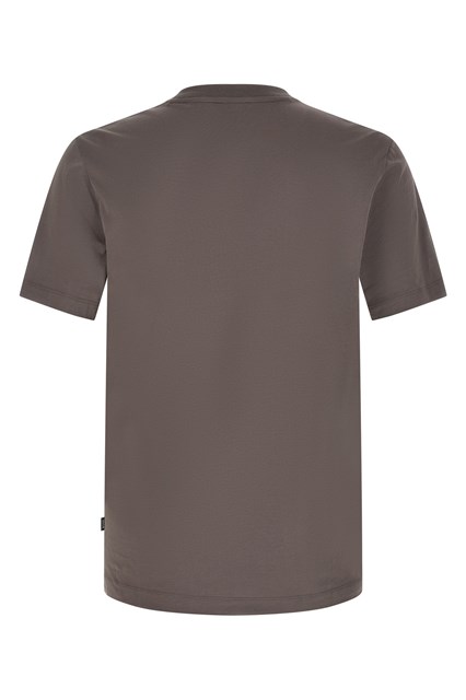 T-Shirt Uomo Boss Basic Logo Azzurro