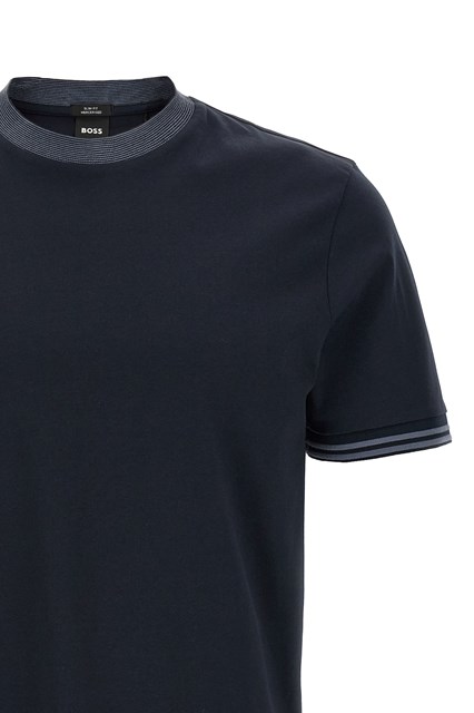 Boss T-shirt Maglia Uomo Beige Regular Fit
